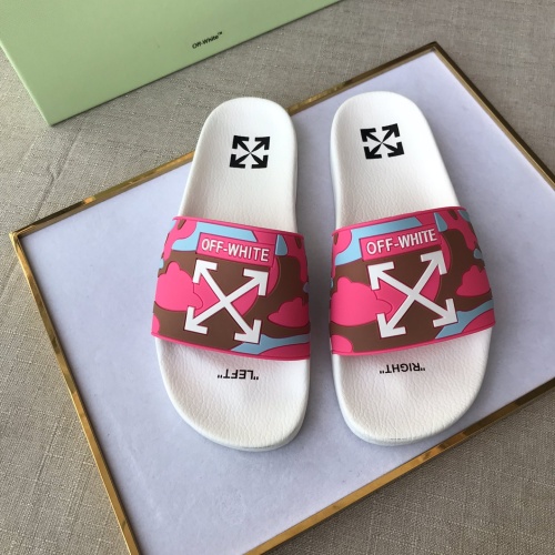 Off-White Slippers For Women #1094170 $42.00 USD, Wholesale Replica Off-White Slippers