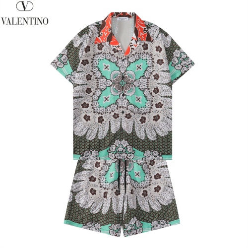 Valentino Tracksuits Short Sleeved For Men #1095809 $45.00 USD, Wholesale Replica Valentino Tracksuits