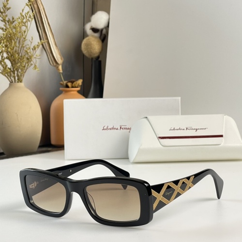 Salvatore Ferragamo AAA Quality Sunglasses #1096164 $60.00 USD, Wholesale Replica Salvatore Ferragamo AAA Quality Sunglasses