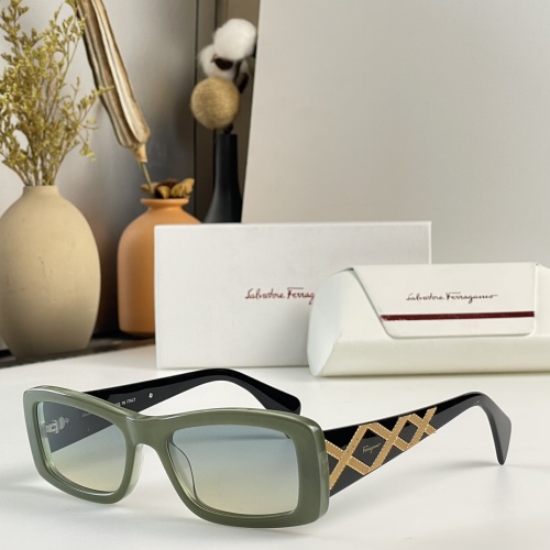 Salvatore Ferragamo AAA Quality Sunglasses #1096167 $60.00 USD, Wholesale Replica Salvatore Ferragamo AAA Quality Sunglasses