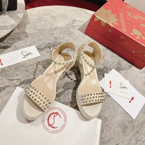 Replica Christian Louboutin Sandal For Women #1096955 $96.00 USD for Wholesale