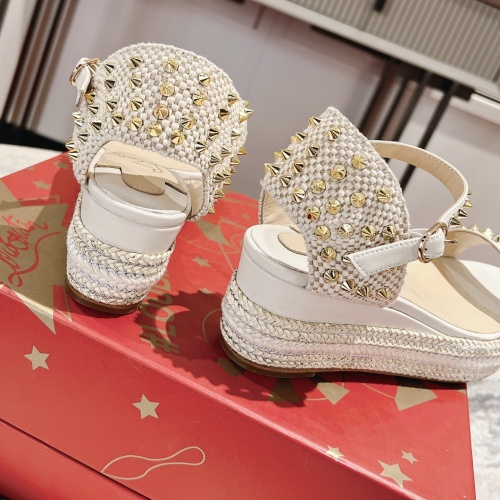 Replica Christian Louboutin Sandal For Women #1096955 $96.00 USD for Wholesale