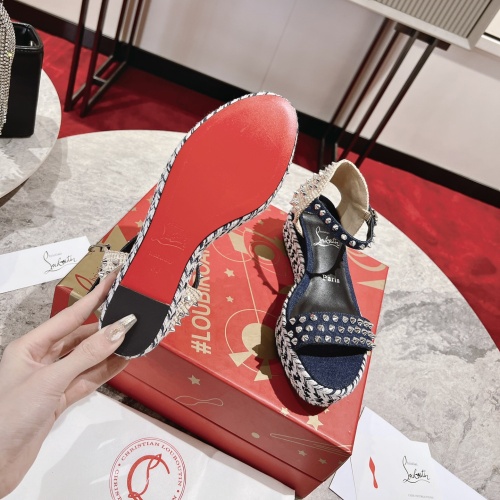 Replica Christian Louboutin Sandal For Women #1096957 $96.00 USD for Wholesale