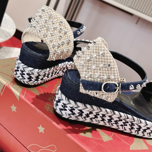 Replica Christian Louboutin Sandal For Women #1096957 $96.00 USD for Wholesale