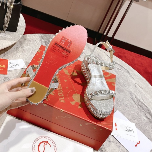 Replica Christian Louboutin Sandal For Women #1096958 $96.00 USD for Wholesale