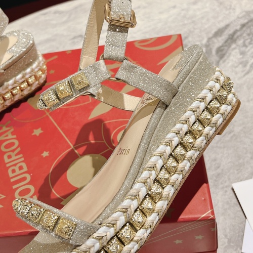 Replica Christian Louboutin Sandal For Women #1096959 $96.00 USD for Wholesale