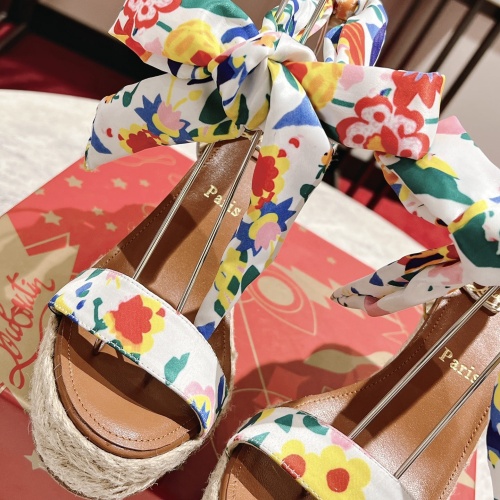 Replica Christian Louboutin Sandal For Women #1096978 $98.00 USD for Wholesale