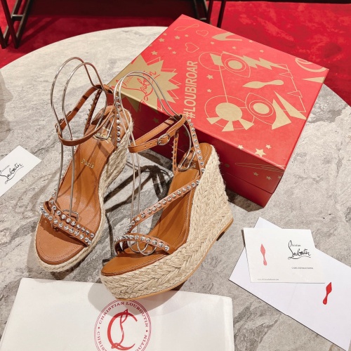 Christian Louboutin Sandal For Women #1096982 $98.00 USD, Wholesale Replica Christian Louboutin Sandal