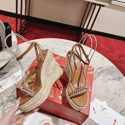 Replica Christian Louboutin Sandal For Women #1096982 $98.00 USD for Wholesale