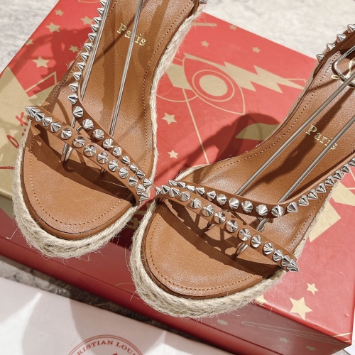 Replica Christian Louboutin Sandal For Women #1096982 $98.00 USD for Wholesale