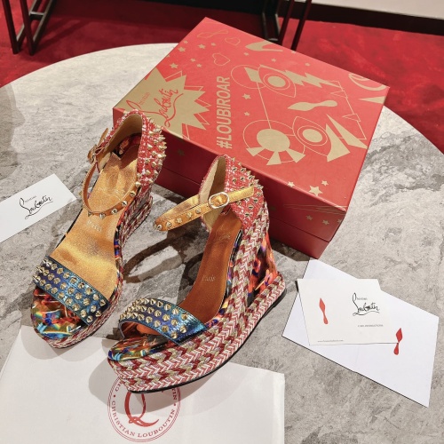 Christian Louboutin Sandal For Women #1096984 $98.00 USD, Wholesale Replica Christian Louboutin Sandal