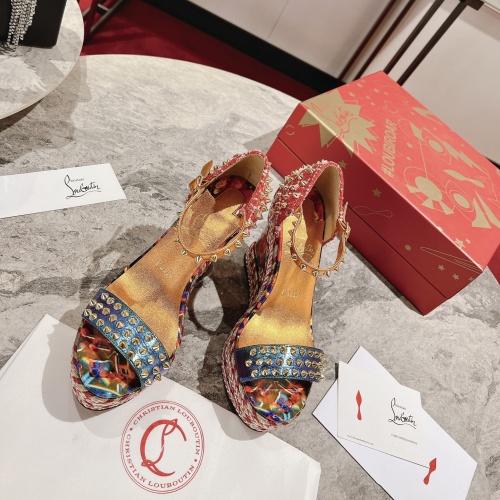 Replica Christian Louboutin Sandal For Women #1096984 $98.00 USD for Wholesale