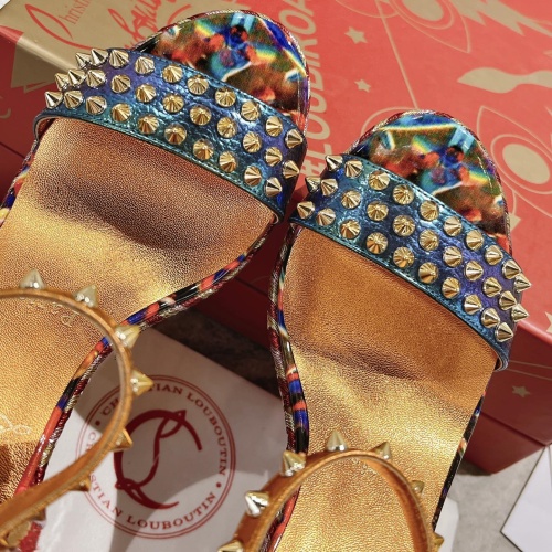 Replica Christian Louboutin Sandal For Women #1096984 $98.00 USD for Wholesale