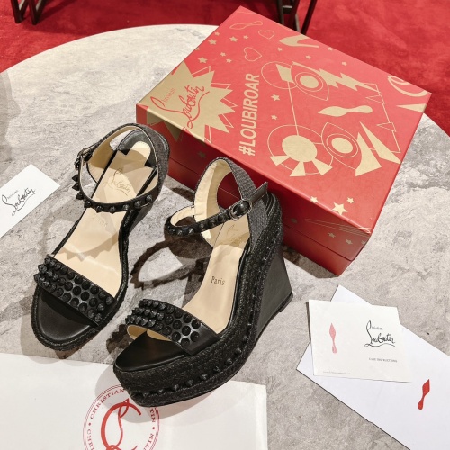 Christian Louboutin Sandal For Women #1096986 $98.00 USD, Wholesale Replica Christian Louboutin Sandal