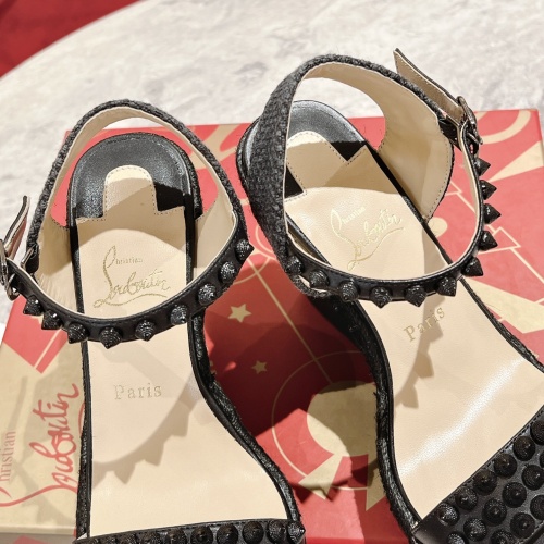 Replica Christian Louboutin Sandal For Women #1096986 $98.00 USD for Wholesale