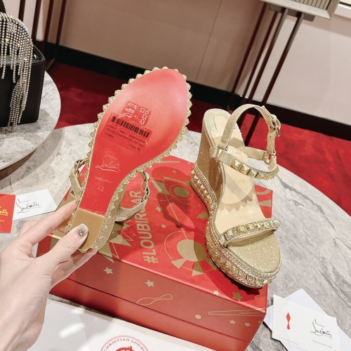 Replica Christian Louboutin Sandal For Women #1097010 $98.00 USD for Wholesale