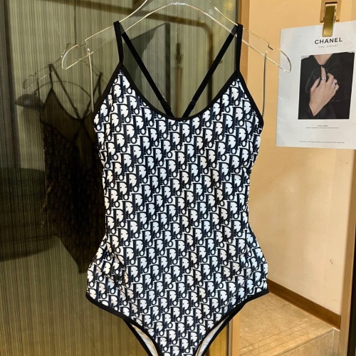 Christian Dior Bathing Suits Sleeveless For Women #1097967 $48.00 USD, Wholesale Replica Christian Dior Bathing Suits