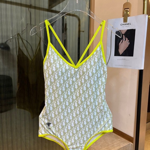 Christian Dior Bathing Suits Sleeveless For Women #1097969 $48.00 USD, Wholesale Replica Christian Dior Bathing Suits