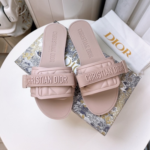 Christian Dior Slippers For Women #1098095 $56.00 USD, Wholesale Replica Christian Dior Slippers