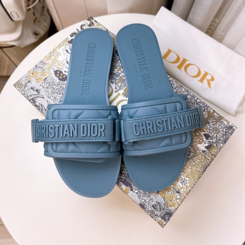 Christian Dior Slippers For Women #1098097 $56.00 USD, Wholesale Replica Christian Dior Slippers