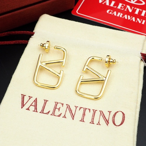 Replica Valentino Earrings For Women #1098402 $25.00 USD for Wholesale