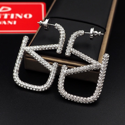 Replica Valentino Earrings For Women #1098411 $32.00 USD for Wholesale