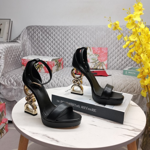 Replica Dolce & Gabbana D&G Sandal For Women #1098690 $145.00 USD for Wholesale