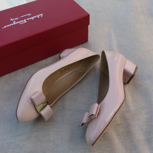 Replica Salvatore Ferragamo Flat Shoes For Women #1099041 $96.00 USD for Wholesale