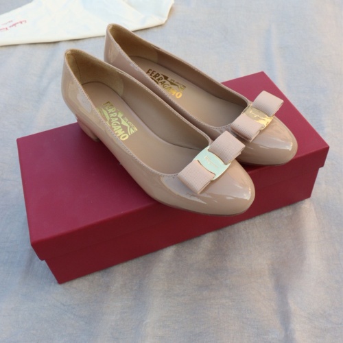 Replica Salvatore Ferragamo Flat Shoes For Women #1099043 $96.00 USD for Wholesale