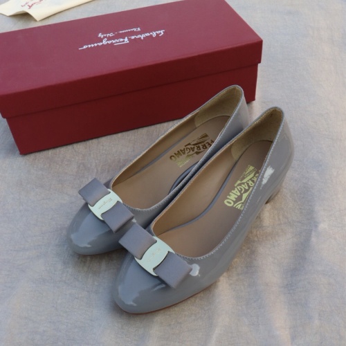 Replica Salvatore Ferragamo Flat Shoes For Women #1099044 $96.00 USD for Wholesale