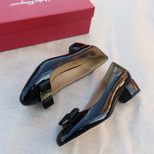 Replica Salvatore Ferragamo Flat Shoes For Women #1099049 $96.00 USD for Wholesale