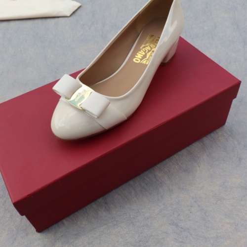 Replica Salvatore Ferragamo Flat Shoes For Women #1099050 $96.00 USD for Wholesale