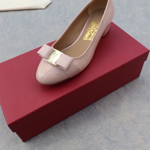 Replica Salvatore Ferragamo Flat Shoes For Women #1099051 $96.00 USD for Wholesale