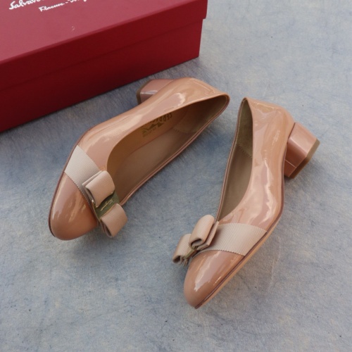 Replica Salvatore Ferragamo Flat Shoes For Women #1099053 $96.00 USD for Wholesale