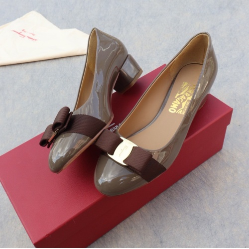 Salvatore Ferragamo Flat Shoes For Women #1099055 $96.00 USD, Wholesale Replica Salvatore Ferragamo Flat Shoes