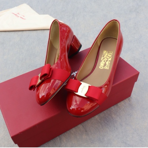 Salvatore Ferragamo Flat Shoes For Women #1099056 $96.00 USD, Wholesale Replica Salvatore Ferragamo Flat Shoes