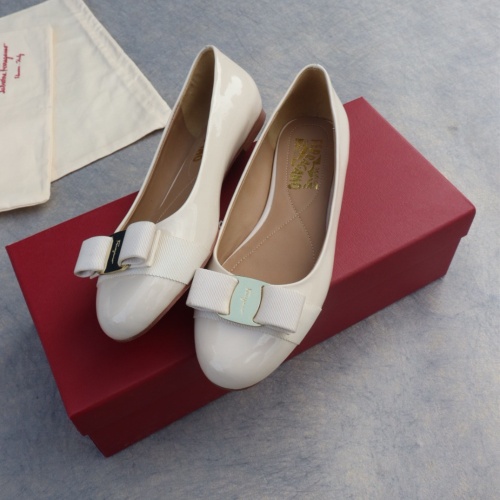 Salvatore Ferragamo Flat Shoes For Women #1099070 $96.00 USD, Wholesale Replica Salvatore Ferragamo Flat Shoes