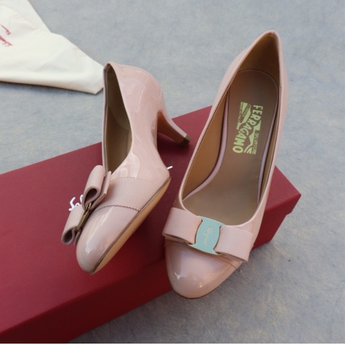 Salvatore Ferragamo High-Heeled Shoes For Women #1099081 $96.00 USD, Wholesale Replica Salvatore Ferragamo High-Heeled Shoes