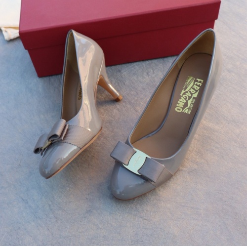 Salvatore Ferragamo High-Heeled Shoes For Women #1099093 $96.00 USD, Wholesale Replica Salvatore Ferragamo High-Heeled Shoes