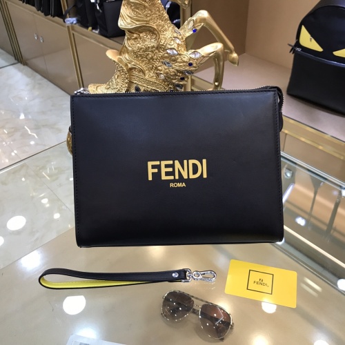 Fendi AAA Man Wallets #1101124 $82.00 USD, Wholesale Replica Fendi AAA Man Wallets