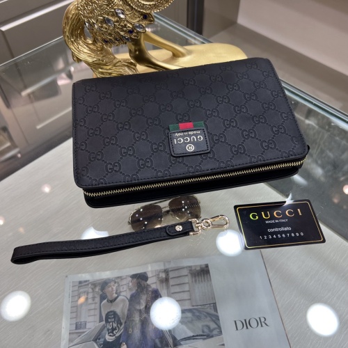 Replica Gucci AAA Man Wallets #1101160 $92.00 USD for Wholesale