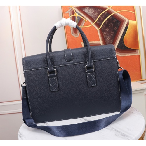 Replica Hermes AAA Man Handbags #1101215 $162.00 USD for Wholesale