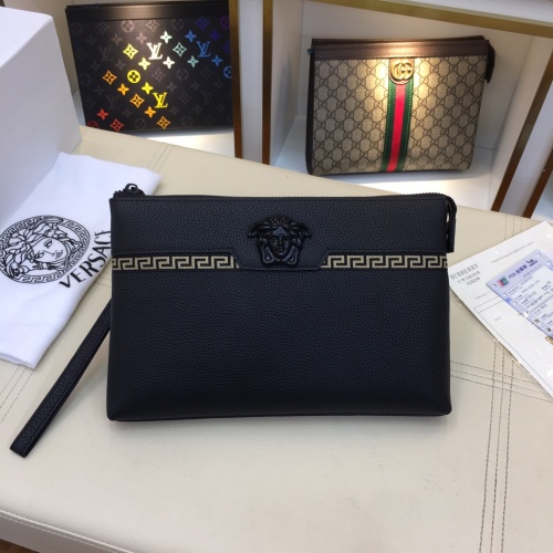 Versace AAA Man Wallets #1101222 $88.00 USD, Wholesale Replica Versace AAA Man Wallets