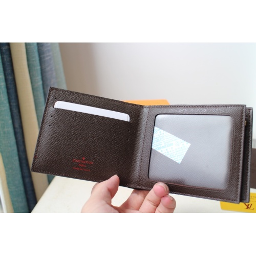 Replica Louis Vuitton AAA Man Wallets #1101451 $72.00 USD for Wholesale