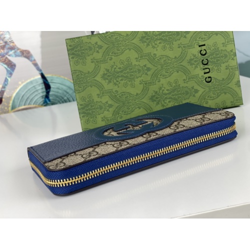 Replica Gucci Wallets For Unisex #1102185 $42.00 USD for Wholesale