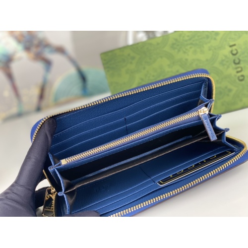 Replica Gucci Wallets For Unisex #1102185 $42.00 USD for Wholesale