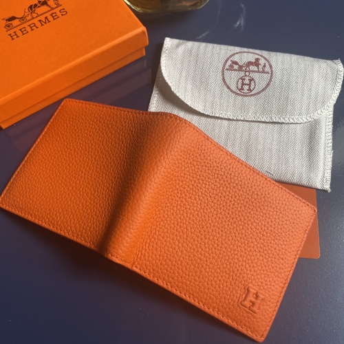 Replica Hermes Wallet For Unisex #1102190 $40.00 USD for Wholesale