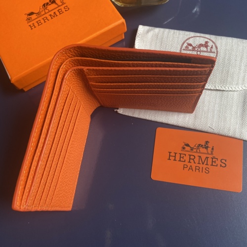 Replica Hermes Wallet For Unisex #1102190 $40.00 USD for Wholesale