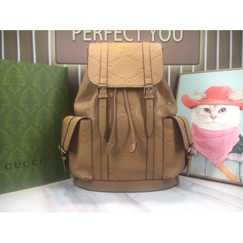 Gucci AAA Quality Backpacks #1102191 $105.00 USD, Wholesale Replica Gucci AAA Quality Backpacks