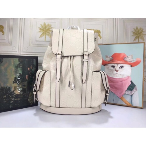 Gucci AAA Quality Backpacks #1102192 $105.00 USD, Wholesale Replica Gucci AAA Quality Backpacks